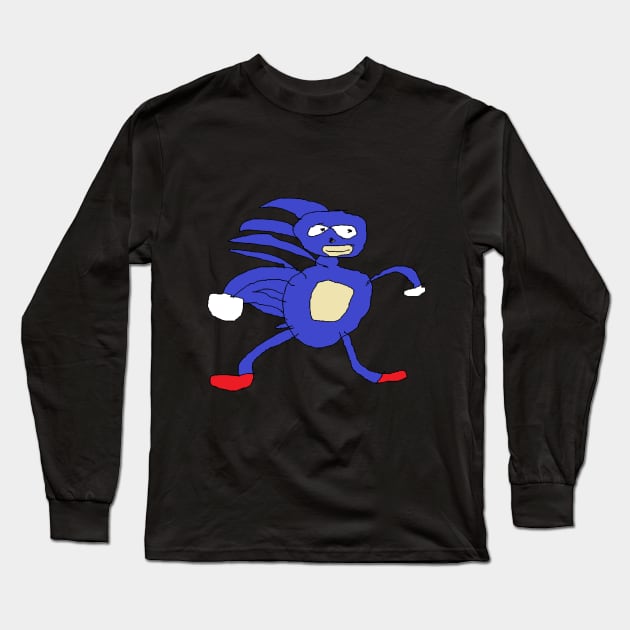 SANIC Long Sleeve T-Shirt by fnafshirts64